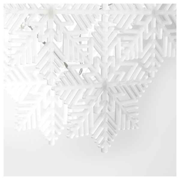 Подвесной светильник, светодиодный СТРОЛА, снежинки - фото 2
