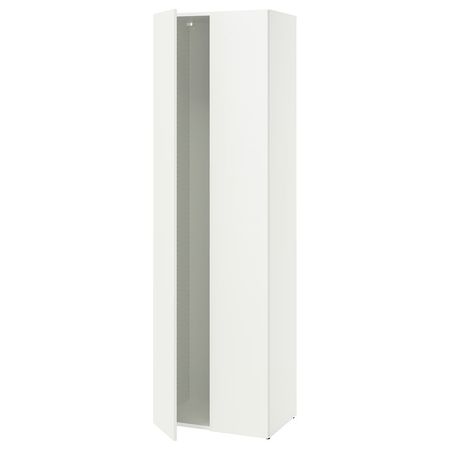 LASTARE Каркас с дверцами - белый 60x42x200 см