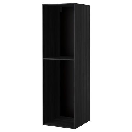 Каркас высокого шкафа, под дерево черный 60x60x200 см IKEA МЕТОД 003.679.61