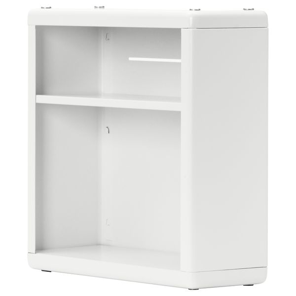 Полка навесная ДИНАМ, белый (40x15x40 см) - фото 1