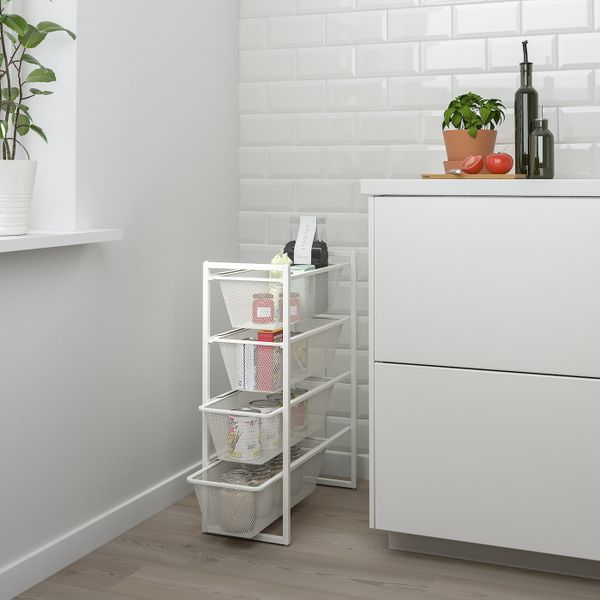 Комбинация для хранения, белый 25x51x70 см IKEA JONAXEL ЙОНАКСЕЛЬ 192.971.43 - схема-чертеж с размерами