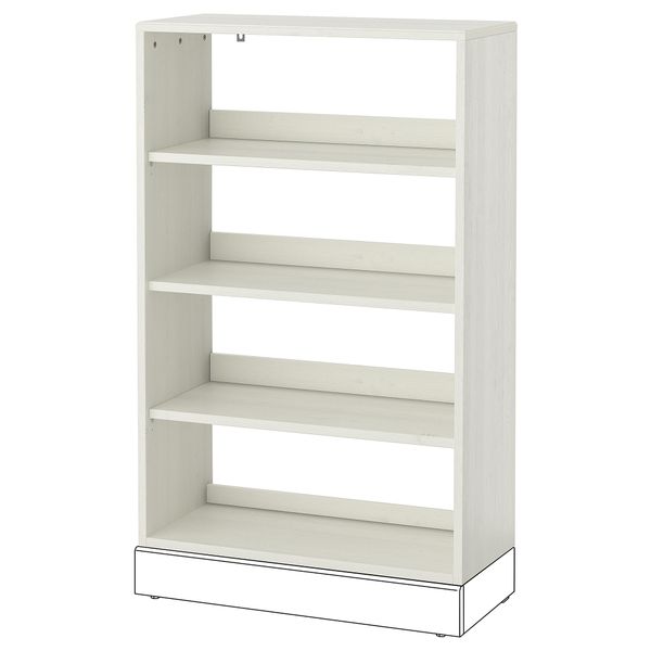 Стеллаж, 81x35x123 см, белый IKEA HAVSTA ХАВСТА 703.886.39 - фото 3