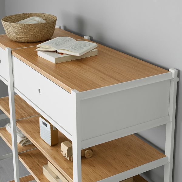 Полка, бамбук 80x51 см IKEA ELVARLI ЭЛВАРЛИ 303.692.42 - фото 2