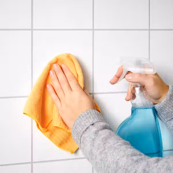 KROKFJORDEN Угловая полка на присосках - оцинкованный 20x11 см - фото 5