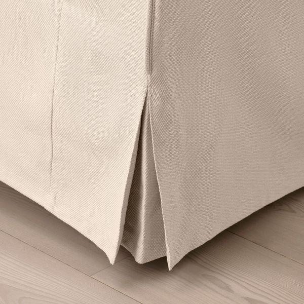 3-местный диван с козеткой, Халларп бежевый IKEA EKTORP ЭКТОРП 494.196.09 - фото 5