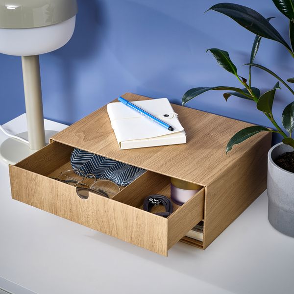 Мини-комод, под дуб, 32x24 см IKEA HÄSTVISKARE 305.498.56 - фото 5