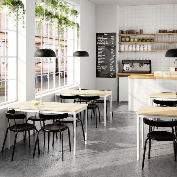 Стол, дубовый шпон, беленый/белый 130x70 см IKEA TOMMARYD ТОММАРЮД 293.875.10 - фото 6