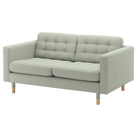 2-местный диван, Гуннаред светло-зеленый, дерево IKEA LANDSKRONA ЛАНДСКРУНА 592.702.93