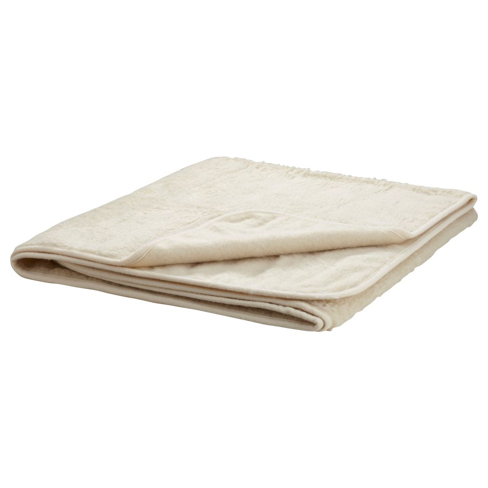 Плед СТИНТА, бежевый (180x200 см) - схема-чертеж с размерами