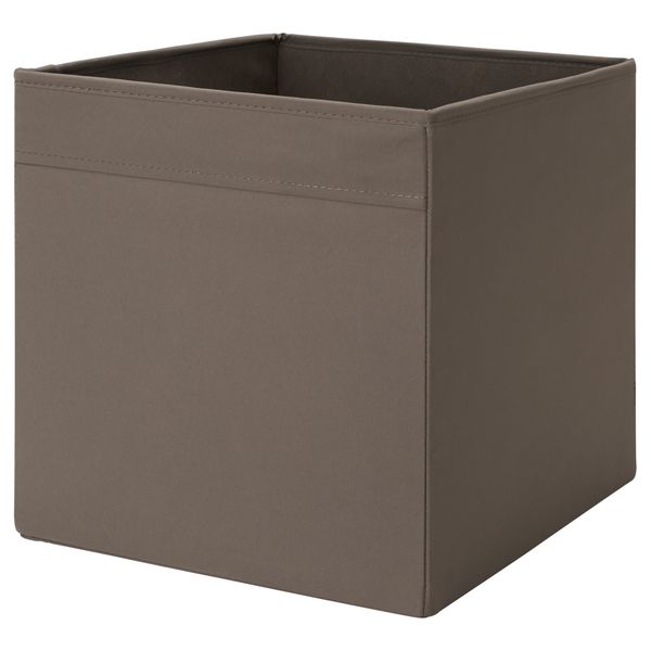 Коробка, 33x38x33 см, коричневый IKEA DRÖNA ДРЁНА 402.985.22 - фото 1
