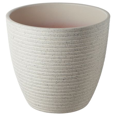 Горшок цветочный, белый 19 см IKEA SKAKIG СКАКИГ 405.183.93