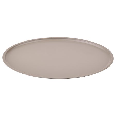 Тарелка для свечи, 22 см, темный серо-бежевый IKEA LINDRANDE 405.515.61