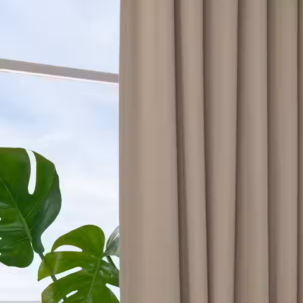 BENGTA Блокирующая свет гардина, 1 шт. - бежевый/с лентой 210x300 см - фото 3