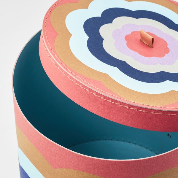 Декоративная коробочка, 2 шт., разноцветный IKEA ИЛЛБАТТИНГ 804.679.71 - фото 2