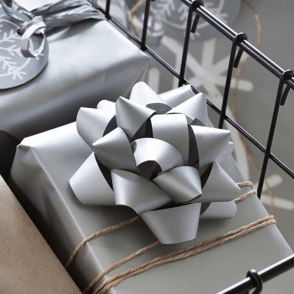 Рулон оберточной бумаги, серебристый, 4x0.7 м IKEA ВИНТЕР 2019 004.623.12 - схема-чертеж с размерами