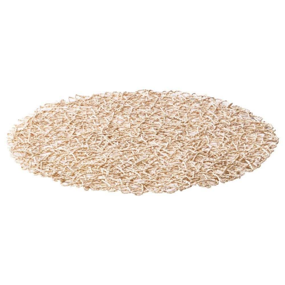 Салфетка под прибор СНОР, естественный, пальмовый лист (37 см) - фото 1