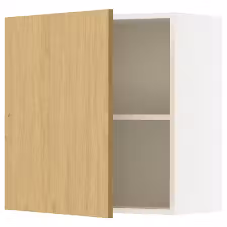 KNOXHULT Навесной шкаф с дверцей - под дуб 60x60 см