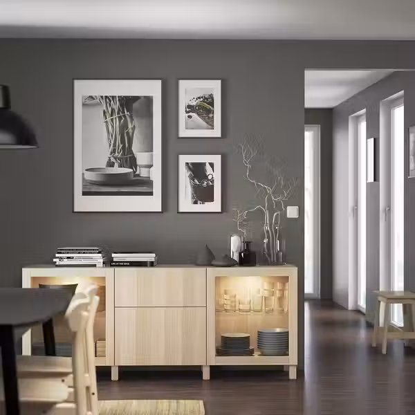 BESTÅ Комбинация для хранения с ящиками - фото 3