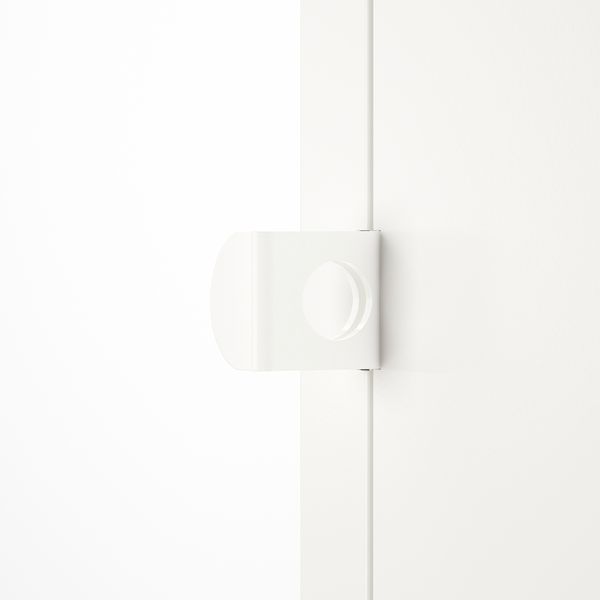 Комбинация для хранения с дверцами, белый, 45x47x92 см IKEA HÄLLAN ХЭЛЛАН 192.913.15 - фото 7