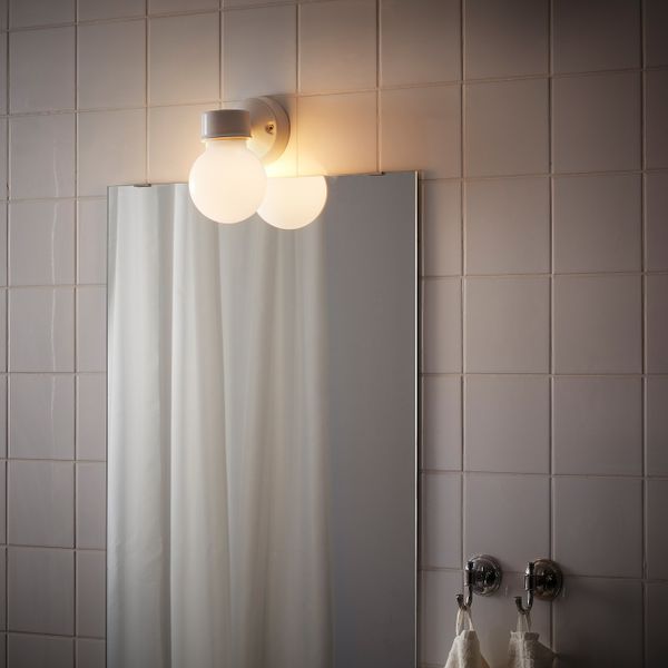 Бра, каменная керамика, стекло IKEA ВИТЕМОЛЛА 403.610.28 - фото 2