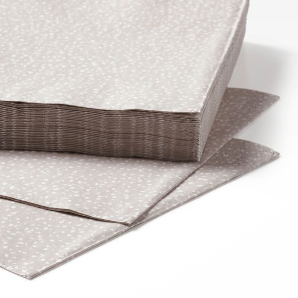 Салфетка бумажная, разные цвета 33x33 см IKEA KEJSERLIG КЕЙСЕРЛИГ 204.597.52 - фото 5