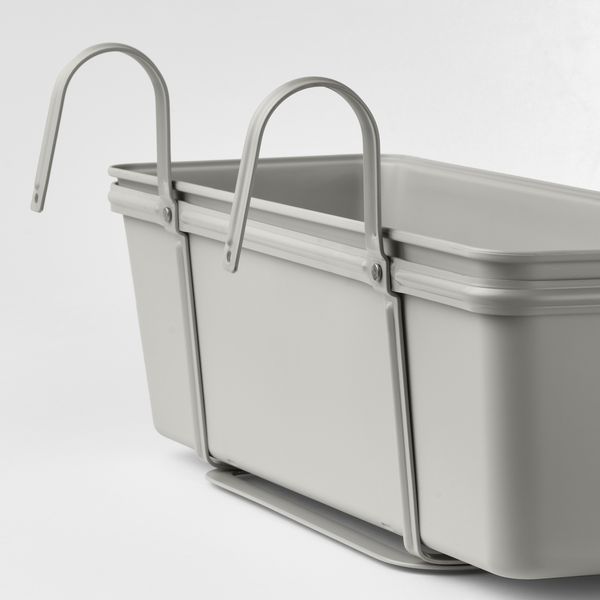 Ящик для цветов с держателем IKEA ROSENKÅL РОЗЕНКОЛЬ 905.607.56 - фото 3