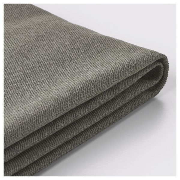 Чехол на 2-местный диван-кровать ВИЛАСУНД, Бурред серо-зеленый - фото 1