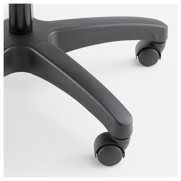 Рабочее кресло на колесах ОДФИН, синий - схема-чертеж с размерами