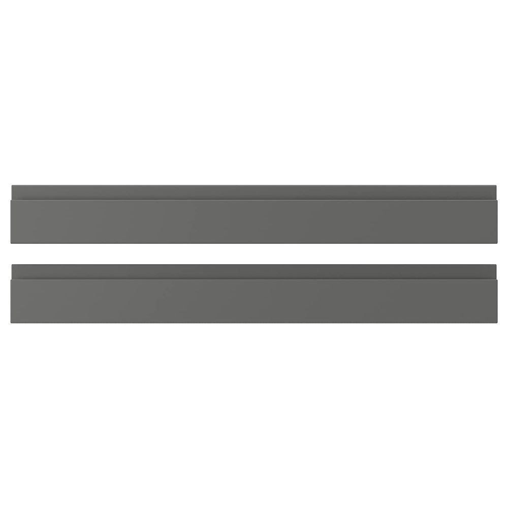 Фронтальная панель ящика, темно-серый 80x10 см IKEA VOXTORP ВОКСТОРП 404.560.26 - фото 1