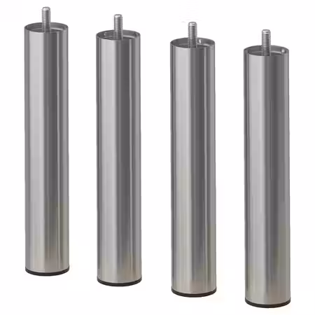 BJORLI Ножка - цвет нержавеющей стали 20 см