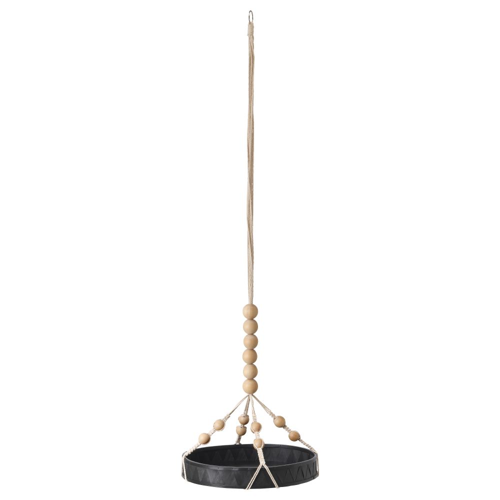 Лоток АНВЭНДБАР, подвесной, черный/естественный - фото 1