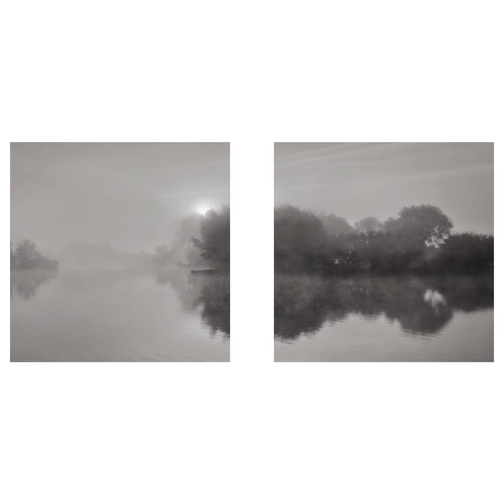 Постер, Туманное утро, 50x50 см IKEA DRÖMBILD ДРЁМБИЛЬД 204.424.17 - фото 1