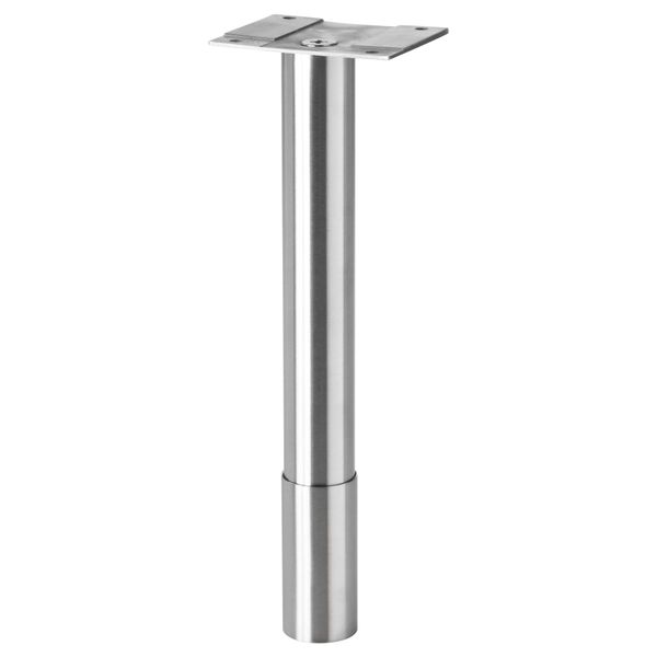 Ножка ГОДМОРГОН, круглой формы, нержавеющ сталь (22/25 см) - фото 1