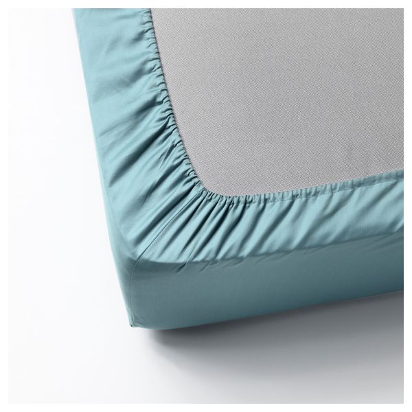 Простыня натяжная НАТТЭСМИН, синий - фото 3