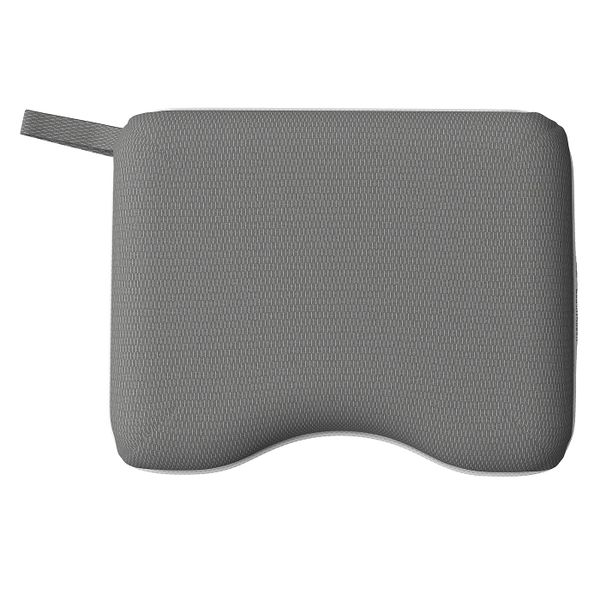 Дорожная подушка, темно-серый/меланж эргономичный 30x40 см IKEA DVÄRGTULPAN ДВЭРГТЮЛЬПАН 604.761.89 - фото 3