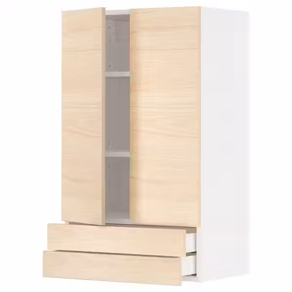 METOD / MAXIMERA Навесной шкаф/2дверцы/2ящика - фото 1