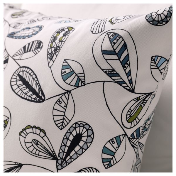 Чехол на подушку СНАББВИНГЕ, белый, разноцветный (50x50 см) - фото 2