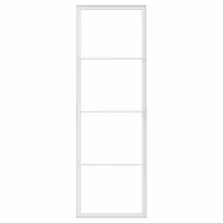 SKYTTA Рама раздвижной двери - белый 77x231 см