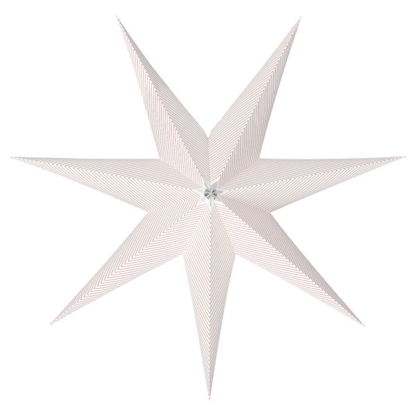 Абажур, в полоску красный, 70 см IKEA СТРОЛА 304.440.05 - фото 1