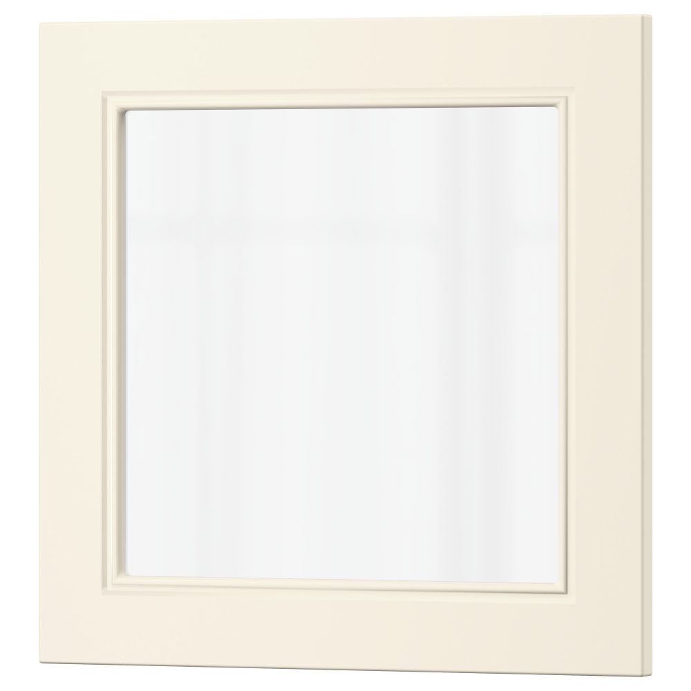 Стеклянная дверь ХИТАРП, белый с оттенком - фото 1