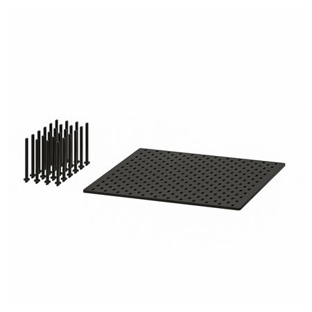 Перфорированная панель ящика, антрацит 60 см IKEA UPPDATERA УППДАТЕРА 504.863.77
