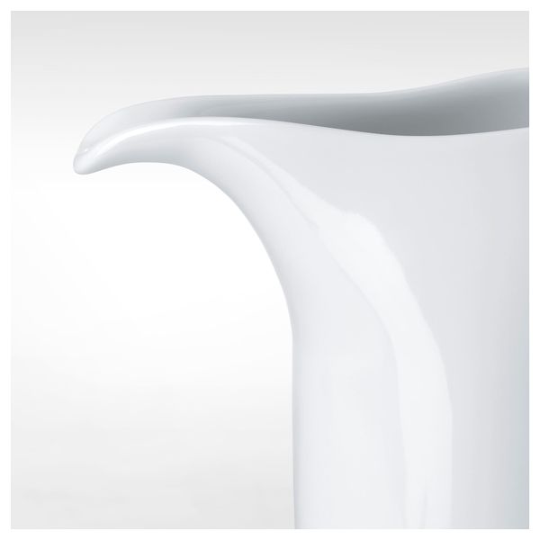 Молочник/сливочник СОММАР 2019, белый (0.5 л) - схема-чертеж с размерами