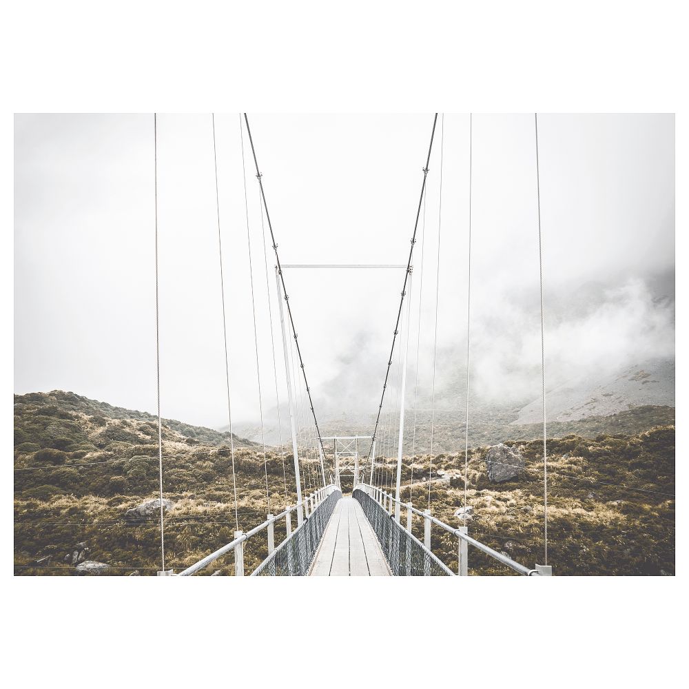 Холст, Другая сторона моста, 200x140 см IKEA BJÖRKSTA БЬЁРКСТА 305.316.20 - фото 1