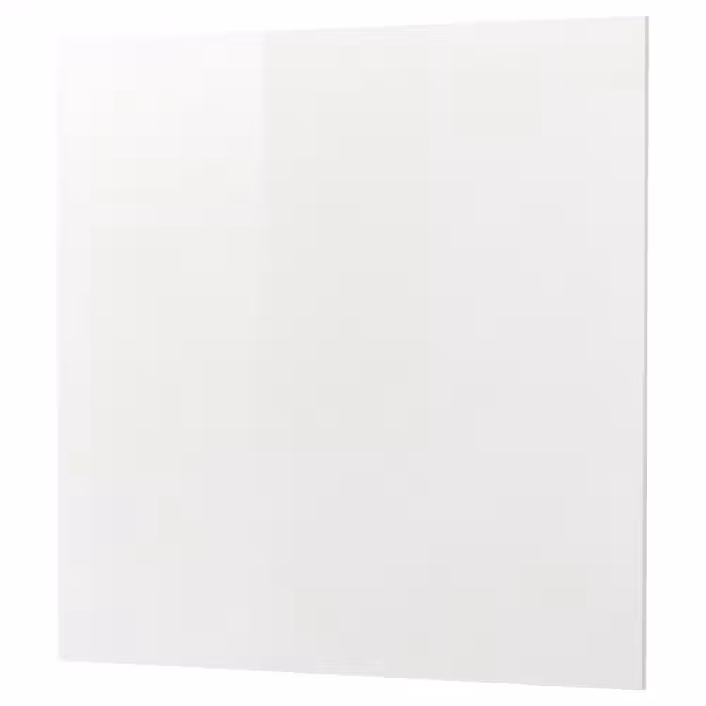 SIBBARP Настенная панель под заказ - глянцевый белый/ламинат 1 м²x1.3 см - фото 1