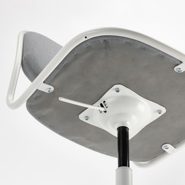 Рабочий стул, белый/Висле светло-серый IKEA ÖRFJÄLL ОРФЬЕЛЛЬ 594.160.16 - фото 6