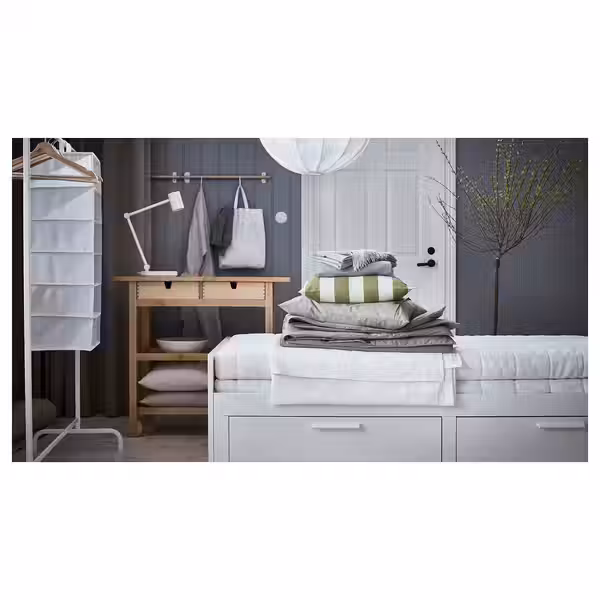 FÖRHÖJA Столик с колесами - береза 100x43 см - фото 6