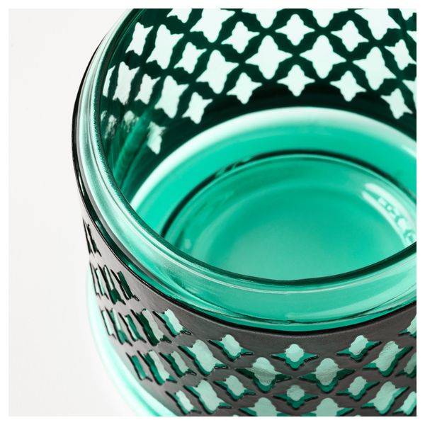 Подсвечник для свечи, греющей свечи СОММАР 2017, зеленый (9.5 см) - схема-чертеж с размерами