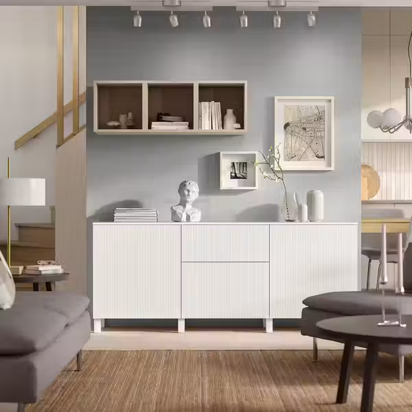 BESTÅ Комбинация для хранения с ящиками - фото 2