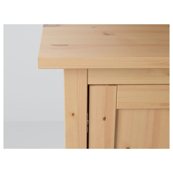 Сервант, светло-коричневый 157x88 см IKEA HEMNES ХЕМНЭС 303.883.68 - фото 5