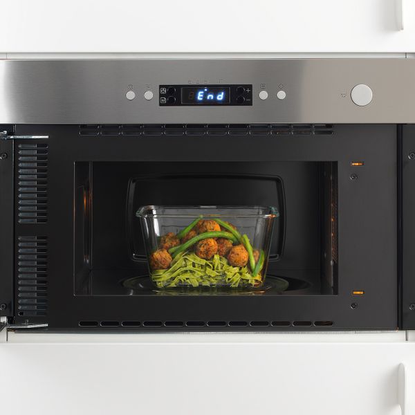 Контейнер для продуктов, прямоугольной формы/стекло 1.8 л IKEA IKEA 365+ ИКЕА/365+ 503.592.04 - фото 4